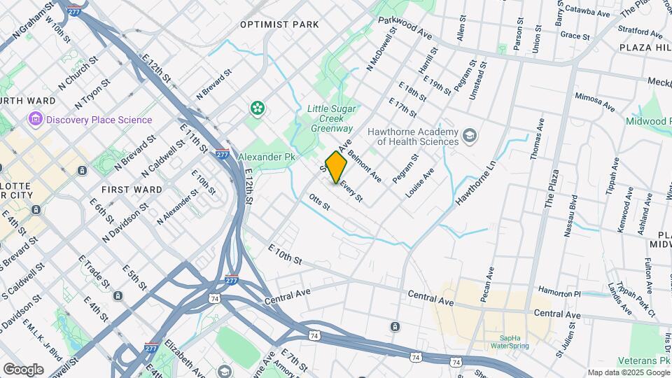 904-906 Harrill St Map and Location Details