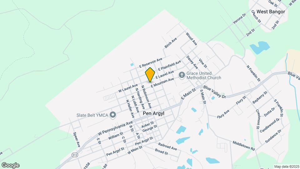 405 N Schanck Ave Mapa y Detalles de la Ubicación