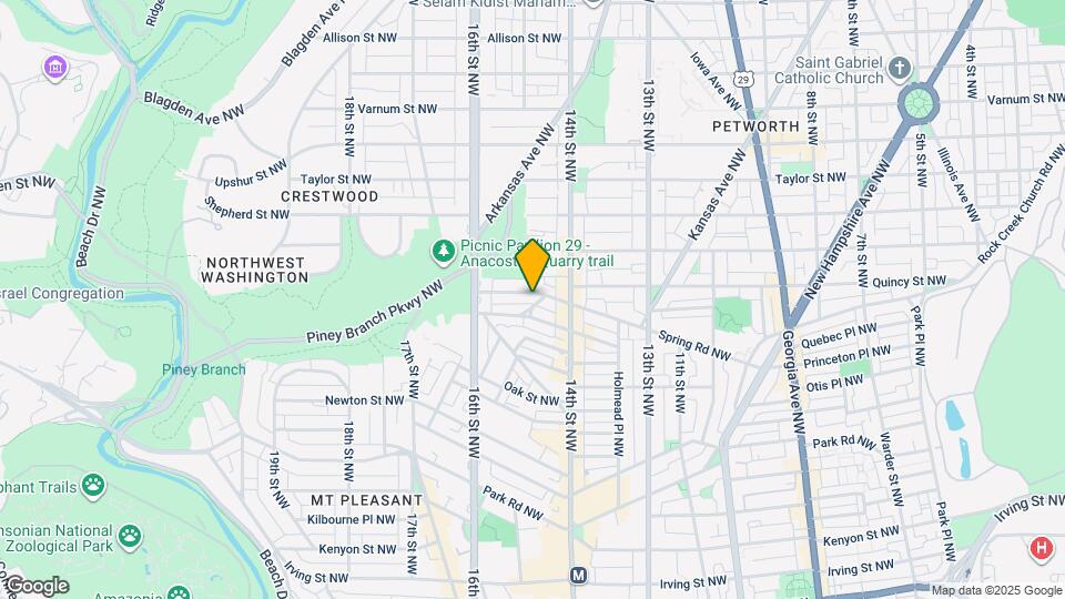 1420 Spring Rd NW Map and Location Details