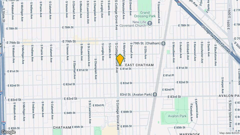 8053-8061 S Cottage Grove Ave Map and Location Details