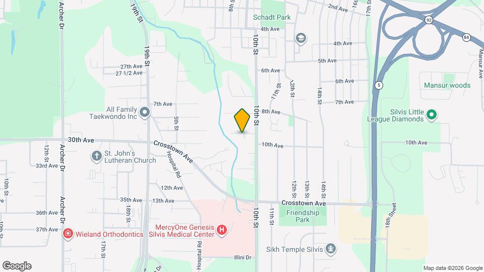 818 9th Ave Map and Location Details