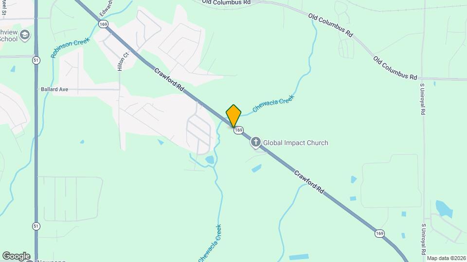 1005 Crawford Rd Map and Location Details