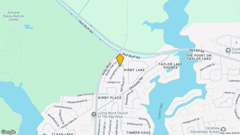 1722 Evergreen Ln Map and Location Details