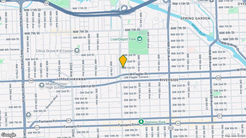 1652 NW 1st St, Unit 2 Map and Location Details