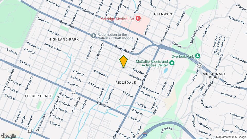 806 S Watkins St Map and Location Details