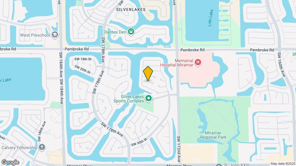 17442 SW 21st Ct Map and Location Details