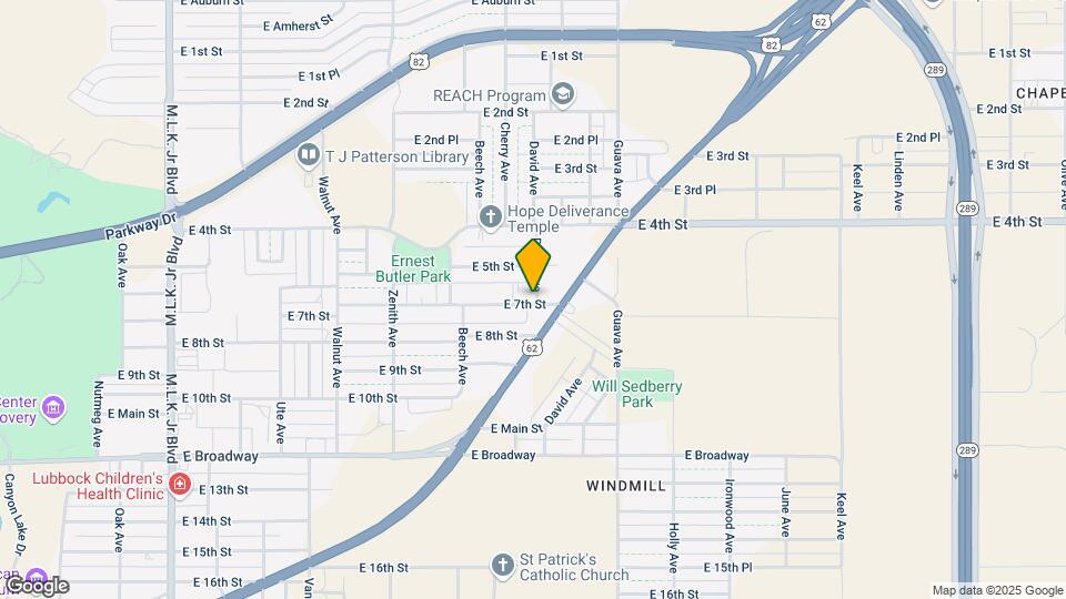2831 E 7th St Map and Location Details