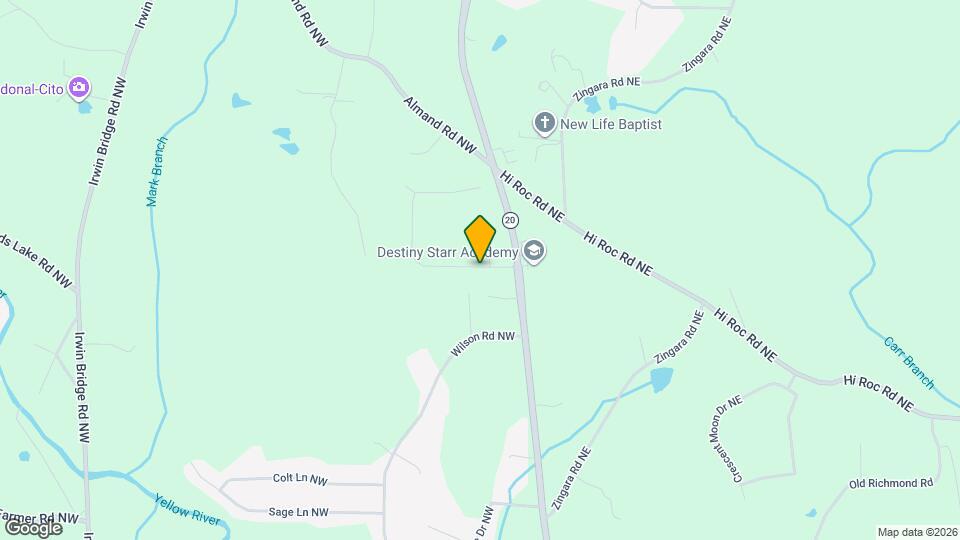 2508 Hannah Haven Dr Map and Location Details