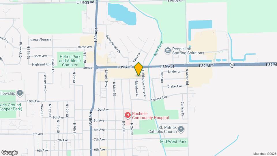 White Oak Apartments Map and Location Details