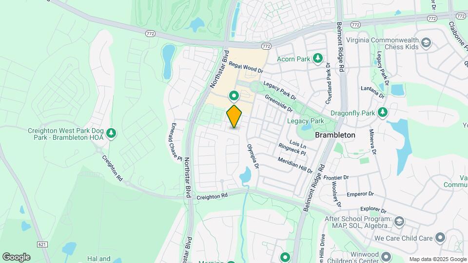 23006 Sullivans Cove Sq Map and Location Details