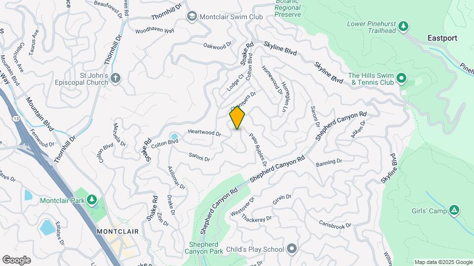 6812 Saroni Dr Map and Location Details