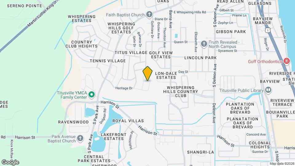 1655 James Cir Map and Location Details