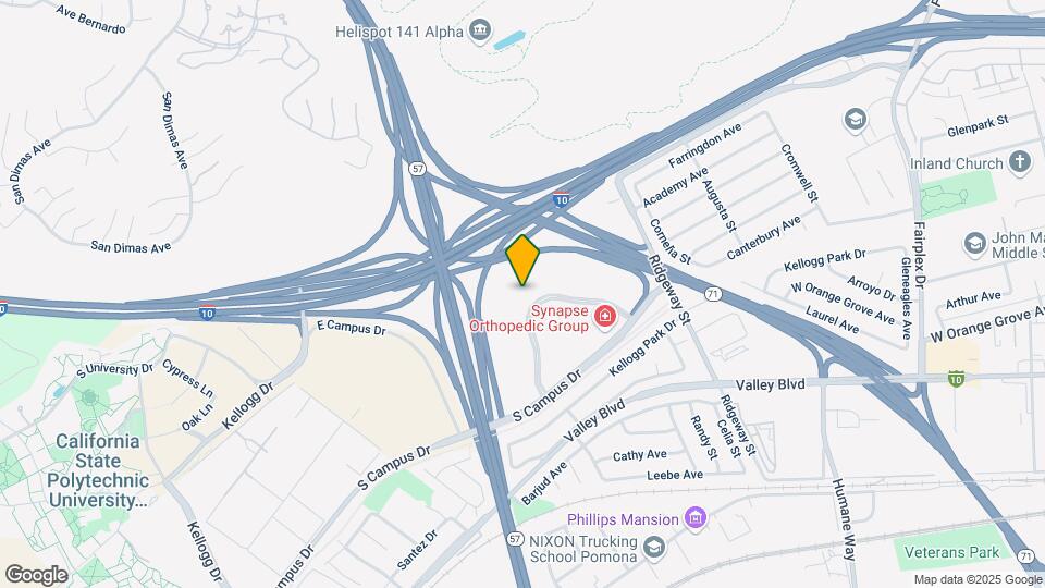 The Current Map and Location Details