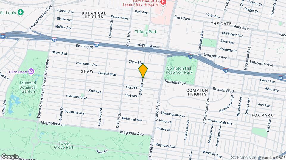 3670 Russell Blvd Mapa y Detalles de la Ubicación
