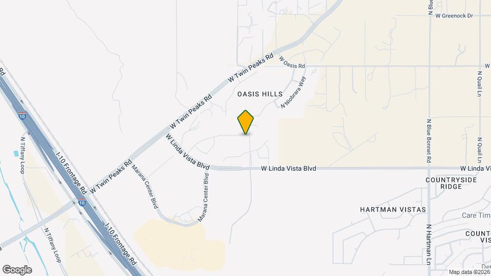 6119 W Calle Bilboa Map and Location Details