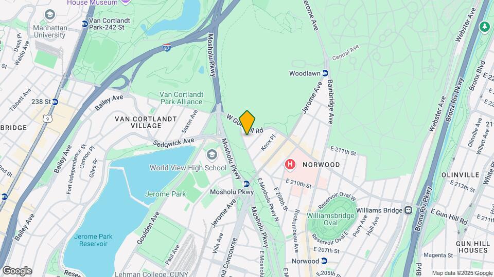 55 W Mosholu Pky N Map and Location Details