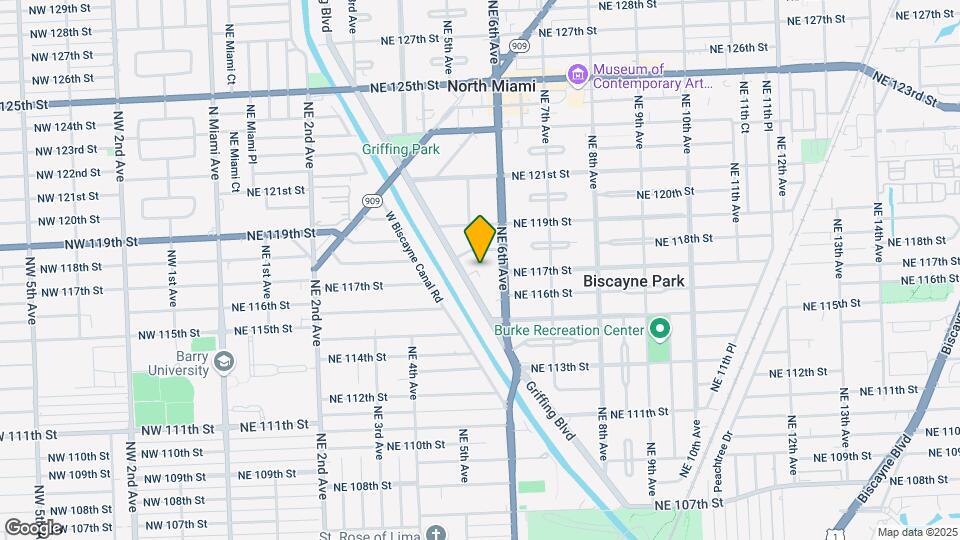 11659 Griffing Blvd Map and Location Details