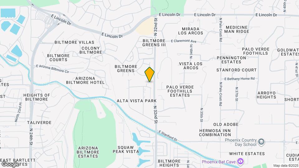 3112 E Palo Verde Dr Map and Location Details