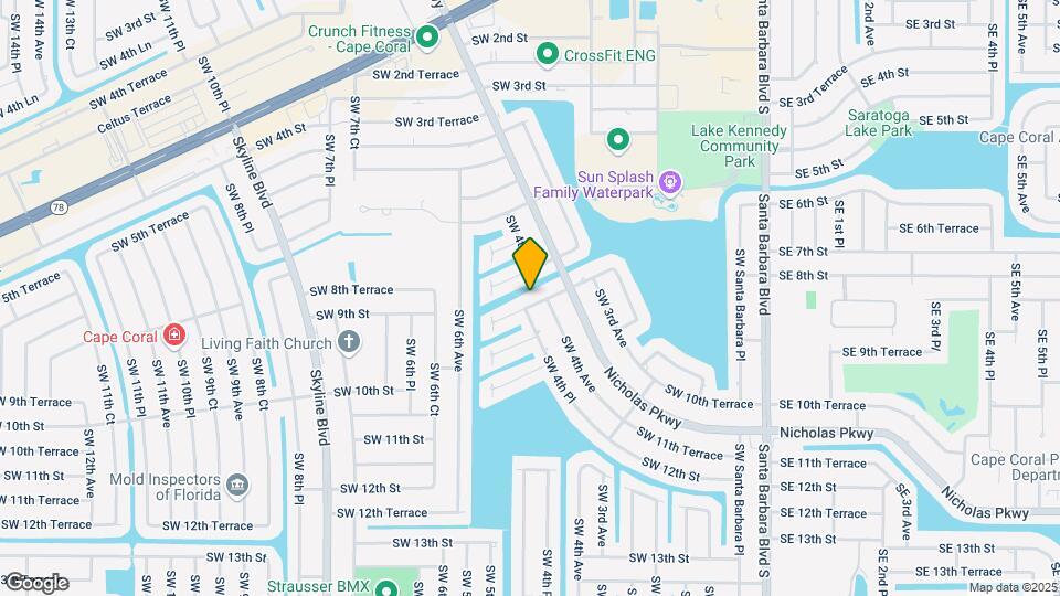 409 SW 8th St Map and Location Details