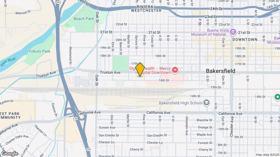 2614 16th St Mapa y Detalles de la Ubicación