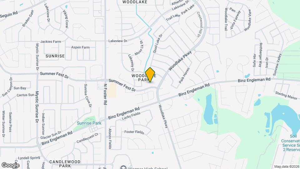 6832 Timberlake Run Map and Location Details