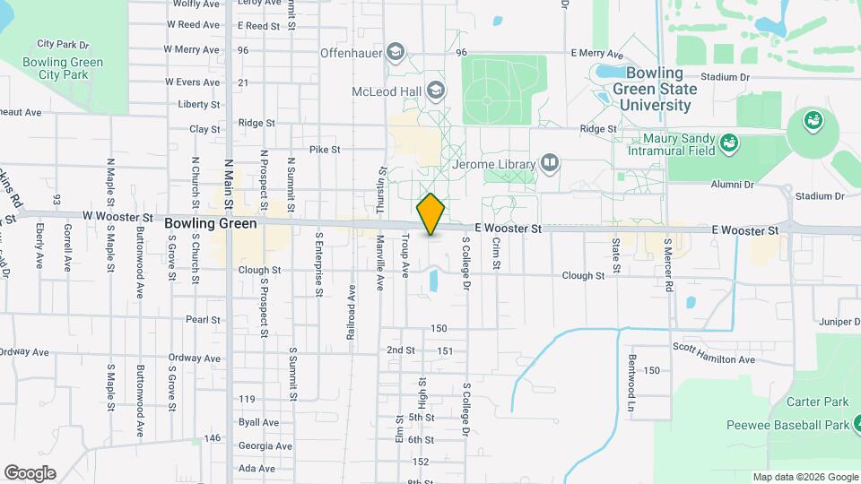 121 University Ln Map and Location Details