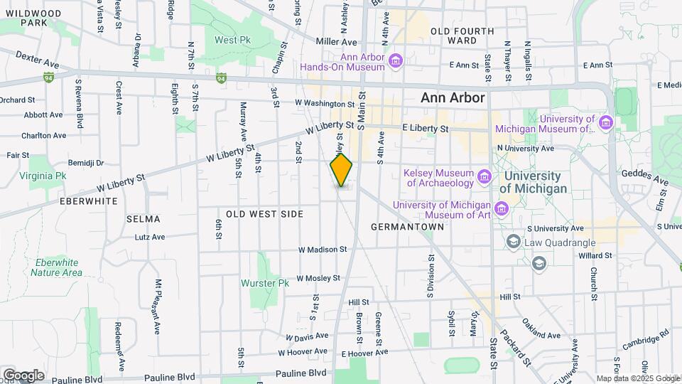 441 S Ashley St Mapa y Detalles de la Ubicación