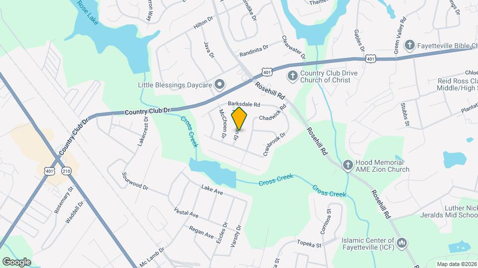 733 Ashburton Dr Map and Location Details