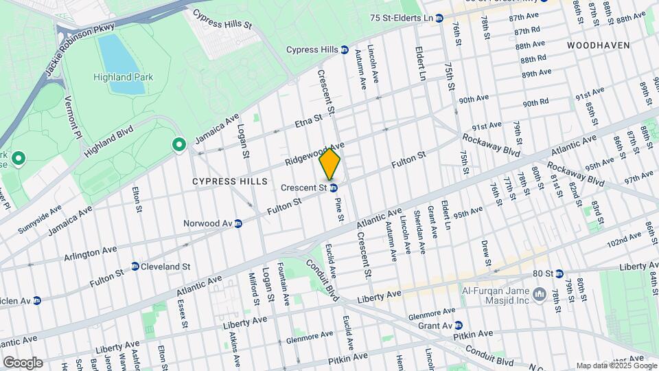 3307 Fulton St Map and Location Details