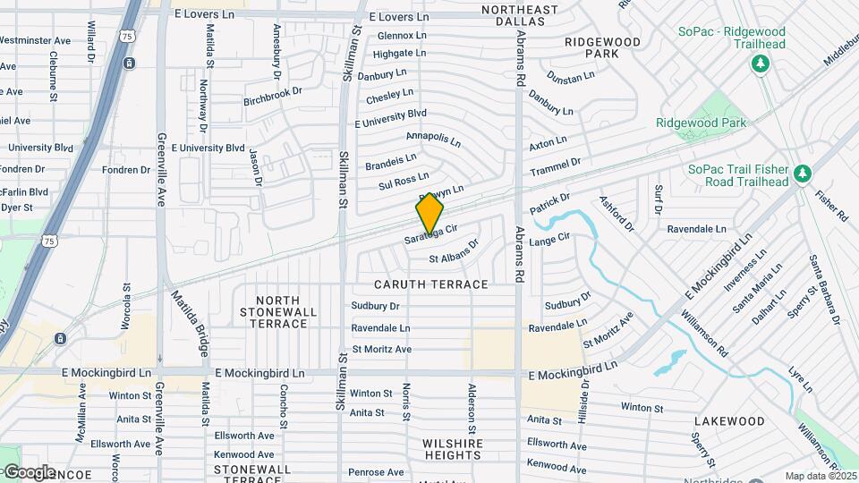 6226 Saratoga Cir Map and Location Details
