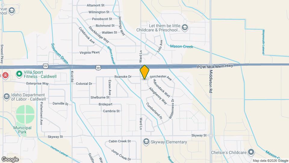 19879 Alleghenny Way Mapa y Detalles de la Ubicación
