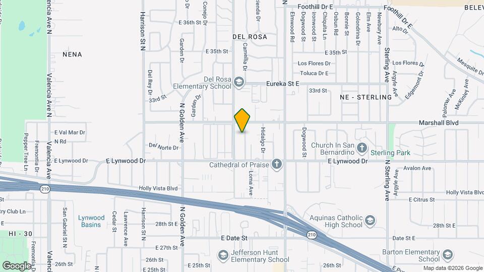 3160 Sanchez St N Map and Location Details