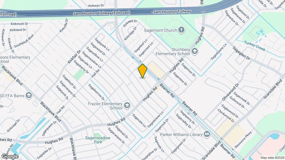 11034 Sagevalley Dr Map and Location Details