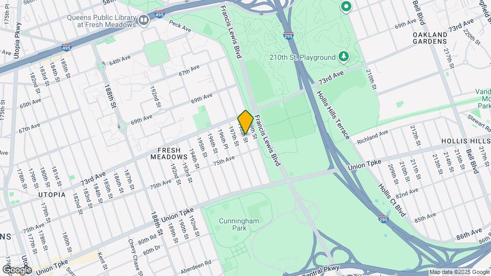 73-63 198th St Map and Location Details