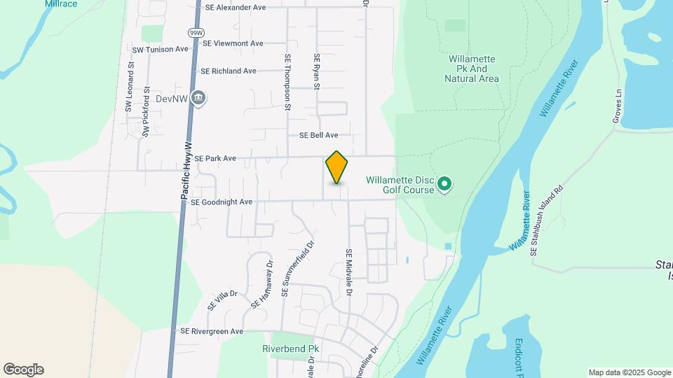 2872 SE Linda St Map and Location Details