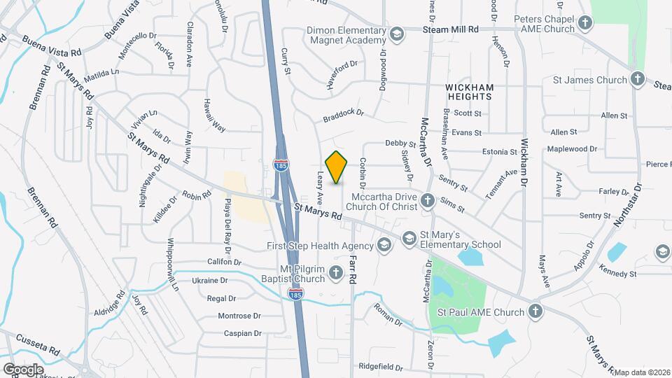 137 Prince Ave Mapa y Detalles de la Ubicación