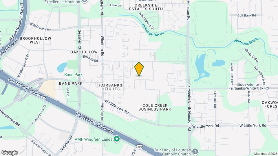 8914 Parlin Ridge Dr Map and Location Details