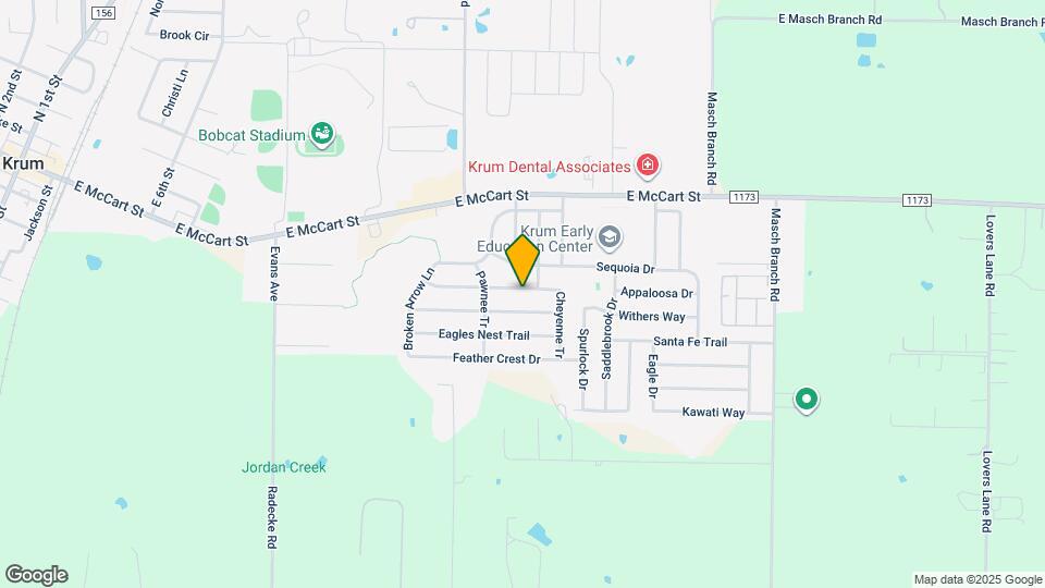 1404 Wenatchee Dr Map and Location Details