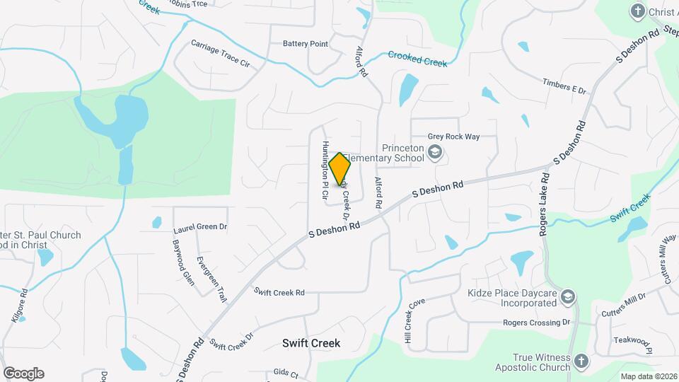 1141 Shady Creek Dr Map and Location Details