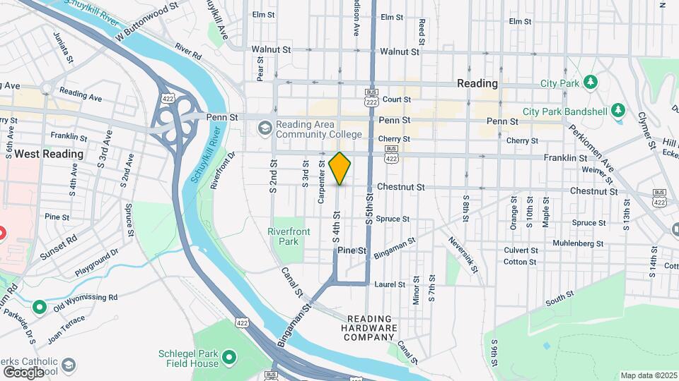 201a S 4th St Mapa y Detalles de la Ubicación