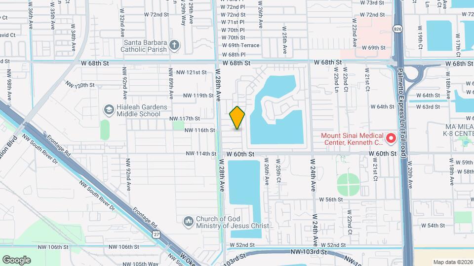 2740 W 62nd St Map and Location Details