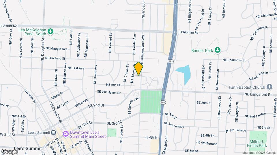 308 NE Independence Ave Map and Location Details