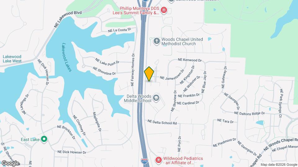 1024 NE Queens Ct Map and Location Details