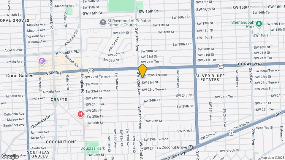 3187 SW 23rd St Map and Location Details