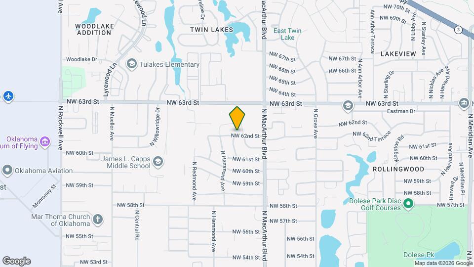 5929 NW 62nd St Map and Location Details