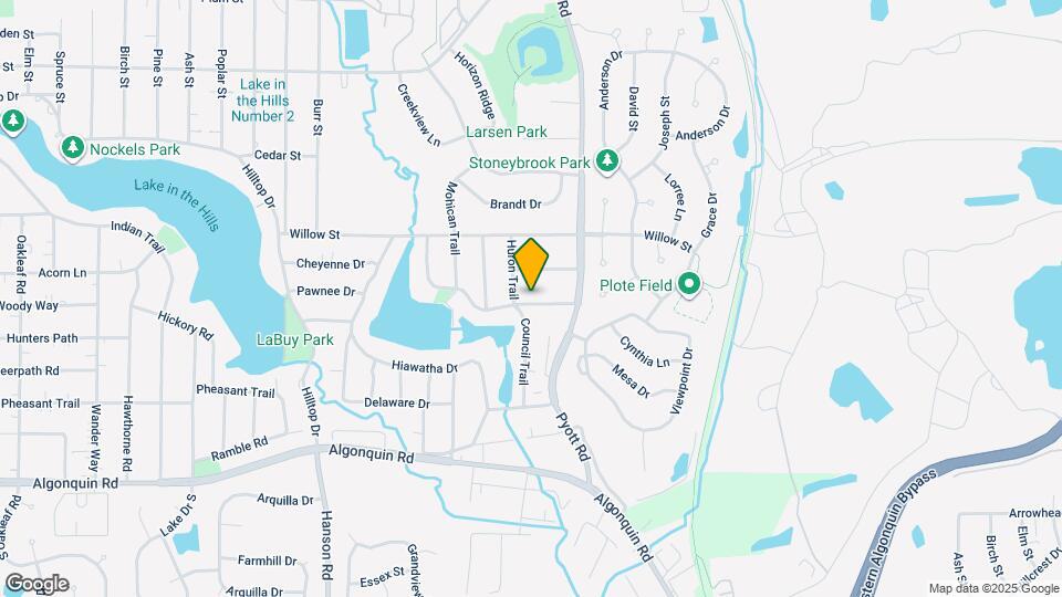 820 Shawnee Dr Map and Location Details