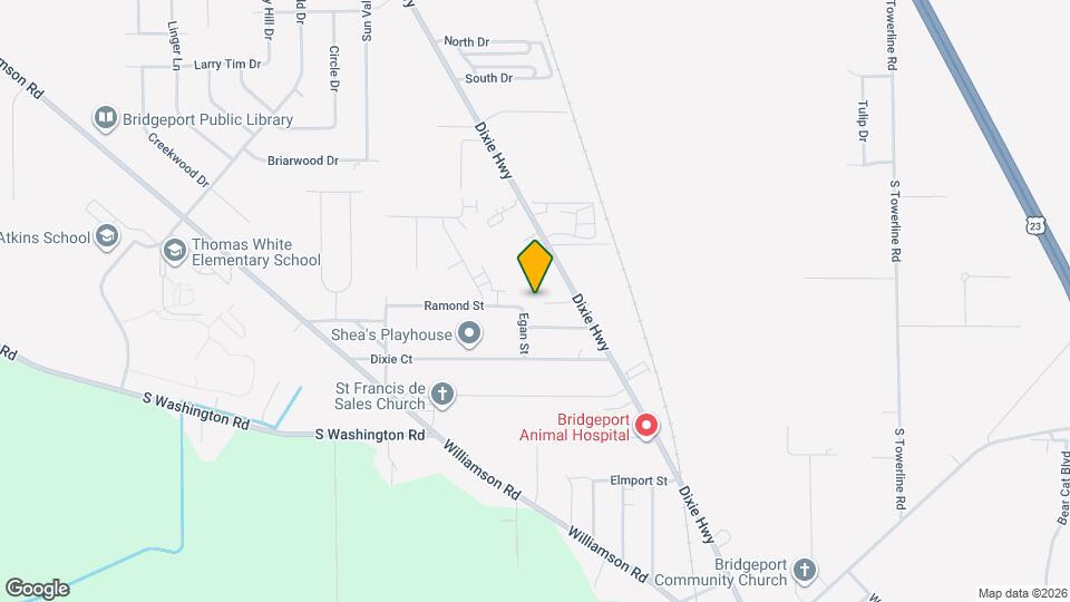 3295 Ramond St Map and Location Details