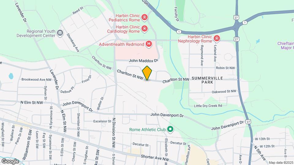 607 Charlton St NW Map and Location Details