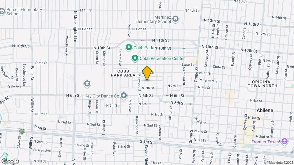 2113 Parramore St Map and Location Details