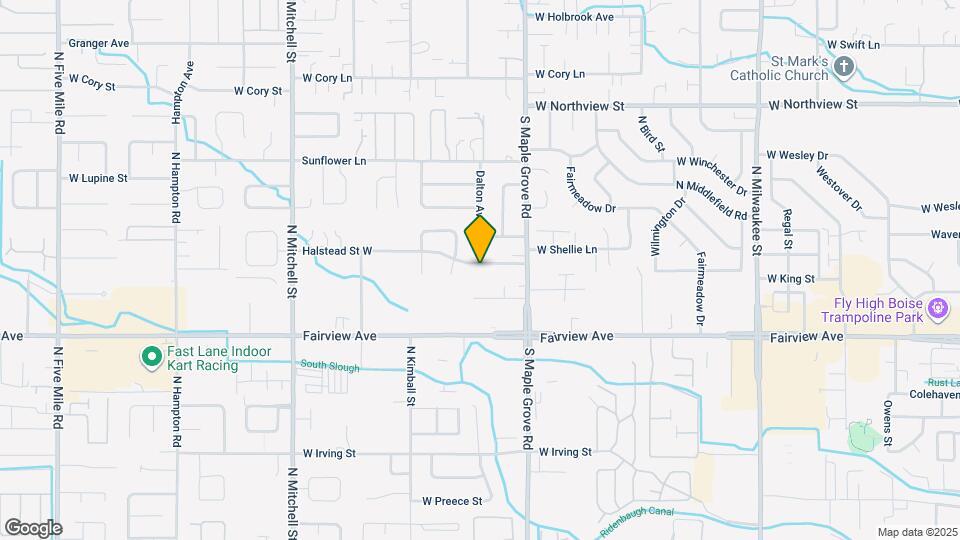 9113 W Halstead Dr Map and Location Details